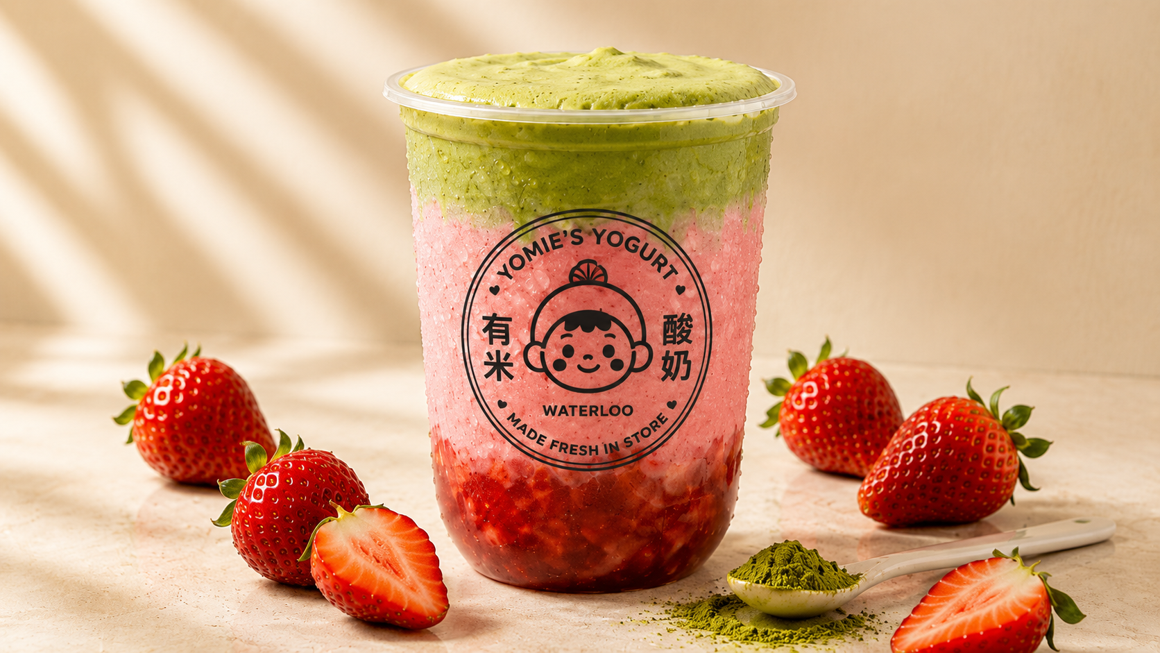 Strawberry Matcha